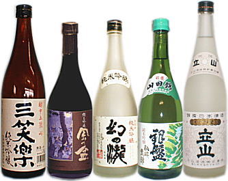 純米吟醸 飲みくらべ≪720ml 5本セット≫No.1