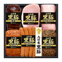 お歳暮 ハム ギフト 日本ハム 九州産黒豚 KB-56【送料無料】 / 冬ギフト 焼き豚 焼豚 ステーキ ローフ ウインナー ソーセージ 詰め合わせ セット 内祝い お取り寄せ 通販 お土産 お祝い お中元 御中元 プレゼント ギフト /