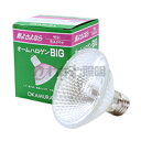 ◎OKAMURA ハロゲンランプ オームハロゲンBIG 150W 3000K E26口金 惣菜・日配用 JDR110V150W/WWK9 DF