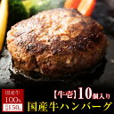【牛壱 国産ハンバーグ 国産牛100% お肉屋さんの本気ハン...