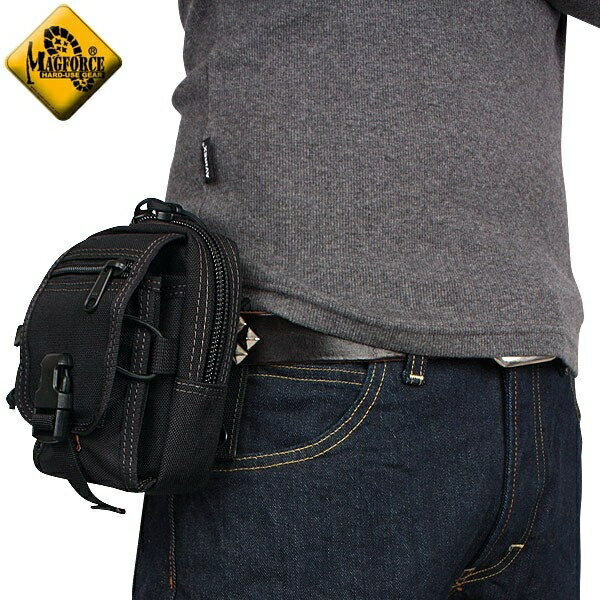 ڥӥ塼񤤤500ݥGETۡMAGFORCE ޥե MF-0307 M-1 Waistpack Black ڥȥݡ