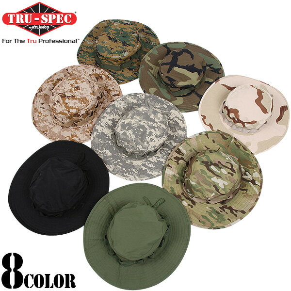≪WIP≫【TRU-SPEC トゥルースペック】 米軍ECWCS H2O PROOF BOONIE HAT 8色【アドベンチャーハット】【ハット】【8色展開】【新品未使用】