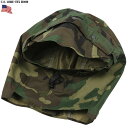 ≪WIP≫【アメリカ軍】実物 新品 米軍ECWCS GORE-TEX 2nd GEN用着脱式フード ウッドランド迷彩【ミリタリー雑貨】【GORE-TEX】【デッドストック】【新品未使用】