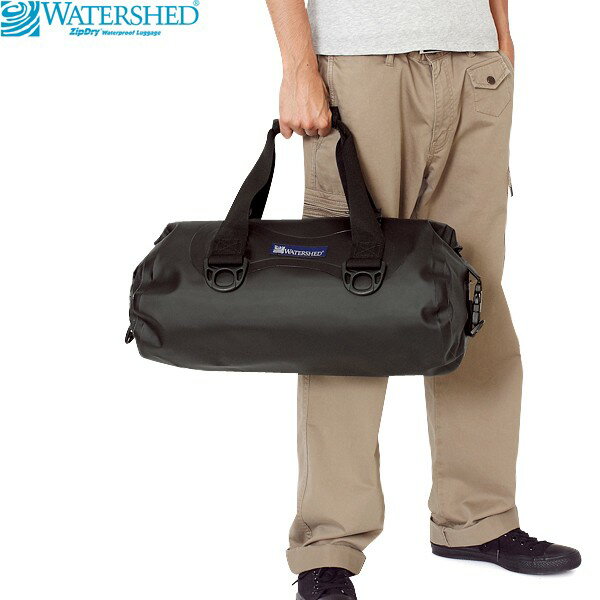 ≪WIP≫【WATERSHED ウォーターシェッド】DUFFEL chattooga BLACK【ダッフルバッグ】【防水バッグ】【3色展開】【新品未使用】【FGW-CHAT】