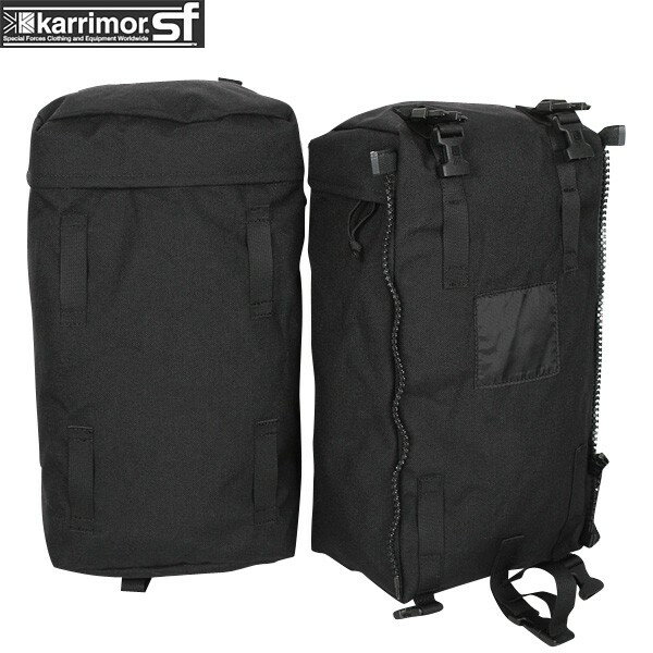 クーポンで最大15%OFF★【あす楽】ミリタリー バッグ / karrimor SF カリマー スペシャルフォース PLCE Side pockets pair BLACK 【ポーチ】 ミリタリー 【Sx】【T】