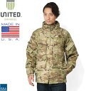 今だけ15%OFF大特価!新品 米軍使用 UNITED APECS パーカ MultiCam《WIP》メンズ ミリタリー アウター パーカージャケット シェルパーカ マルチカム 迷彩 カモフラ 防水 撥水 透湿性 アウトドア サバゲー サバイバルゲーム 装備 服