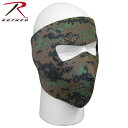 今だけ20%OFF大特価!ROTHCO ロスコ リバーシブル フェイスマスク Woodland Digital Camo/ウッドランドデジタルカモ 【2212】 ミリタリー フェイスマスク 顔面保護 スポーツ サバイバルゲーム《WIP》 男性 ギフト プレゼント
