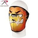 【20%OFFクーポン対象】ROTHCO ロスコ リバーシブル フェイスマスク Bulldog/ブルドッグ 【2217】 ミリタリー フェイスマスク 顔面保護 スポーツ サバイバルゲーム《WIP》 男性 ギフト プレゼント