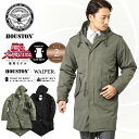 10%OFFクーポン対象商品!WAIPER別注 HOUSTON ヒューストン タイト M-51パーカ モッズコート 2色 16WP17 メンズ ミリタリー オリーブ ブラック ミリタリーコート ロングコート ミリタリージャケット M51 スーツ ビジネス 防寒 秋 冬 春《WIP》【TS】【送料無料】