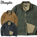 【20%OFF大特価】Wrangler ラングラー WM1871 BROKEN-TWILL STORY ショートボアジャケット ダック / アメカジ ダックコットン ワークウェア ショート丈 定番 作業着 防寒着 秋 冬