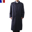 実物 新品 フランス軍ステンカラーコート NAVY 新品未使用デッドストック《WIP》【クーポン対象外】 ミリタリー 秋 冬 春 男性 ギフト プレゼント
