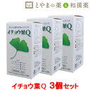 【 送料無料 】ダイト イチョウ葉Q 90粒入 3個セット | ハープシーオイル ルテイン コエンザイムQ10 エイジング サプリ サプリメント epa dha 目 カプセル イチョウ葉エキス マリーゴールド 健康食品 栄養補助食品 フラボノイド coQ10 ギンコライド ビタミンe いちょう葉