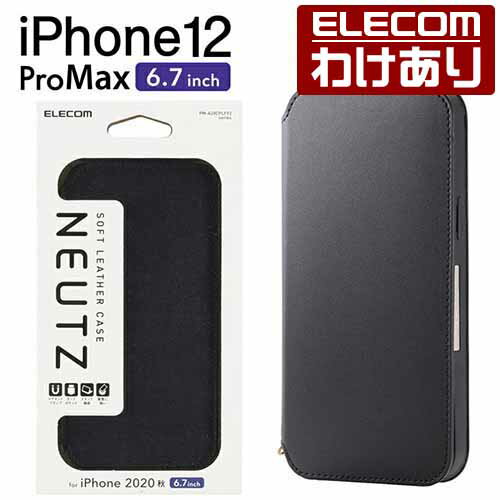 GR iPhone 12 Pro Max p \tgU[ P[X NEUTZ Εt 蒠^ 6.7 C` \tgU[ P[X Jo[ ubNFPM-A20CPLFY2BK ō3300~ȏ  [󂠂][GR킯Vbv][c]