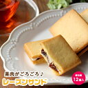 【訳あり】 果肉がごろごろ♪ レーズンサンド 12個セット[...