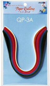 クイリングペーパー【3mm/9色セット】QP-3A クイリング　3mm幅　ペーパー【あす楽…...:wakka:10000022