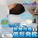 【商品到着後レビューを書いて次回使えるクーポンGET】東洋紡 アイスポイント使用 接触冷感 ウォッシャブル低反発枕 ひんやり枕 冷却枕 枕 まくら 冷却 ひんやり クール 体感 冷感 冷感寝具 ひんやり寝具 寝具 低反発 夏P08Apr16
