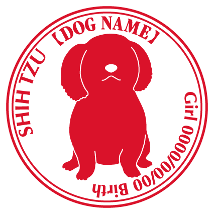 犬種豊富・ドッグシールステッカー　「C」パターン【税込5250円以上で送料無料】