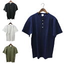 OLD FASHION(オールドファッション)サーマル ヘンリーネック 半袖カットソー メンズ,Tシャツ,USA,アメリカ,デッドストック,レア,希少,アメカジ,カジュアル,シンプル,コットン