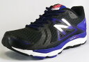 【new balance】M670BK-5ブラック/ブルー2E【紳士靴】【ABZORB】【ロードランニング】【ACTEVA-LITE】【MedialPost】【Ndurance】