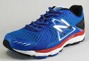 【new balance】M670-BR5ブルー/レッド2E【紳士靴】【ABZORB】【ロードランニング】【ACTEVA-LITE】【MedialPost】【Ndurance】