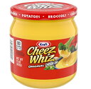 [送料無料] [たっぷり425g] KRAFT 社製 Cheez Whiz オリジナル チーズディップ クラフト チーズ ウィズ クリーミー おいしい ナチョ ブロッコリー 生野菜 ポテチ チップス ナチョス レンジ おすすめ 再封可能 瓶入り [楽天海外通販]