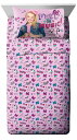 [送料無料] Nickelodeon JoJo Siwa Kid's Twin Pink Bedding Sheet Set [楽天海外通販] | Nickelodeon JoJo Siwa Kid's Twin Pink Bedding Sheet Set