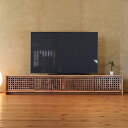 TVボード 幅232cm パイン材 アジアン アンティーク ...
