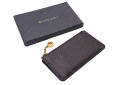 BVLGARI ブルガリ コインケース キーケース 小物入れ ABEIER レザー ブラウン ゴールド金具 美品 中古 45894