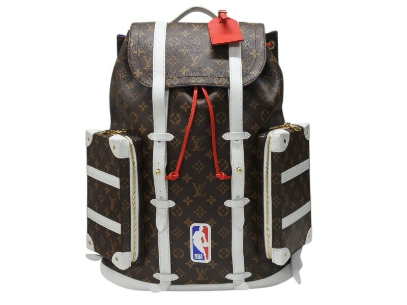 極美品 LOUISVUITTON ルイヴィトン NBA カプセル コレクション クリストファー ソフトトランク M45580 リュックサック 中古 4b004692
