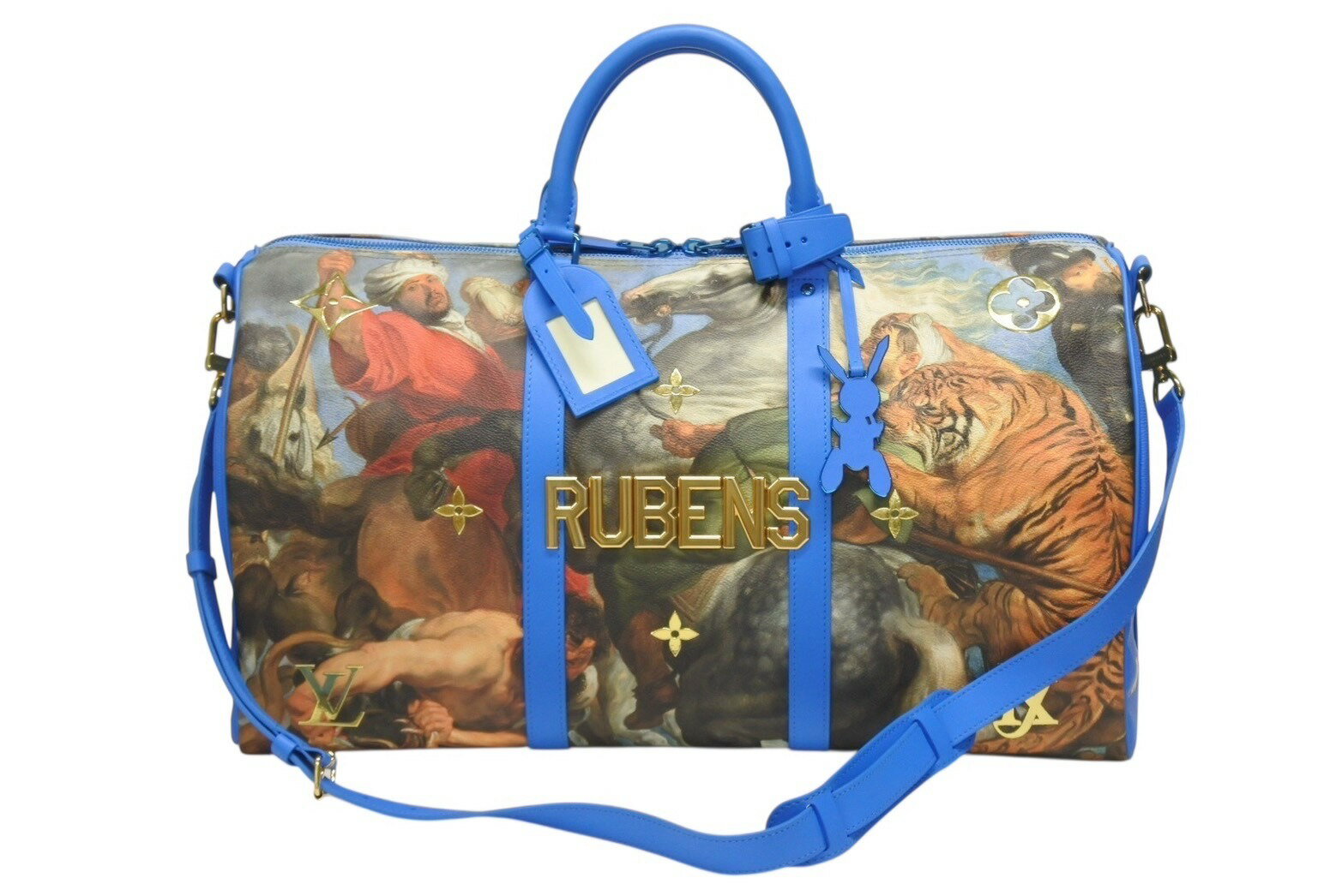 未使用 LOUIS VUITTON ルイヴィトン ルーベンス キーポルバンドリエール50 マスターズコレクション M43344 中古 4b006186