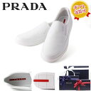 【送料無料 早い者勝ち!】PRADA メンズ 白 スニーカー...