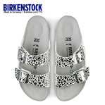 ビルケンシュトック BIRKENSTOCK アリゾナ Arizona BS レディース 1008870 幅狭 サンダル 靴 メタリックストーン シルバー 国内正規品 セール