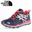 ★20%OFF★ THE NORTH FACE W Hedgehog FP Lite GORE-TEX NFW01525 BR コズミックブルー×ロケットレッド レディース トレッキング シューズ
