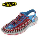 KEEN メンズ サンダル UNEEK Round Cord ユニーク ラウンドコード 1014885 BARN RED/TURKISH TILE セール