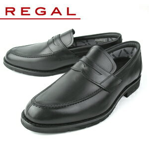 リーガル シューズ REGAL メンズ ビジネスシューズ ローファー 撥水加工 620R AL ブラック 紳士靴 GOR-TEX仕様 送料無料