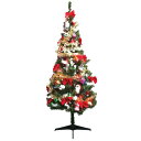 セットツリー グリーン180cm クリスマスツリー 180cm リボン 赤 かわいい パーティー クリスマス ツリー サンタ サンタクロース インテリア 冬 レッド グリーン イベント 新生活