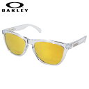 オークリー サングラス Oakley Frogskins フロッグスキン 偏光 Asian Fit アジアンフィット OO9245-39 クリア メンズ レディース