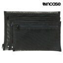 【最大600円クーポン】 INCASE ZIP POUCH 3 PACK インケース ケース ジップケース INTR400180 レディース メンズ ブラック