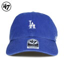 47Brand DODGERS BASE RUNNER 47 CLEAN UP フォーティーセブン クリーンナップ キャップ 帽子 ドジャース メンズ レディース ブルー B-BSRNR12GWS-RY