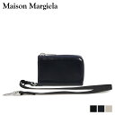 【最大600円OFFクーポン】 MAISON MARGIELA COIN CASE メゾンマルジェラ 財布 コインケース 小銭入れ メンズ レディース L字ファスナー レザー ブラック ダーク ネイビー ベージュ 黒 S55UI0200 P2714
