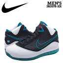 NIKE ナイキ エアマックス スニーカー AIR MAX LEBRON7 NFW エア マックス レブロン7 ノーフライワイヤー 383578-101 ブラック ホワイト メンズ 【◆】