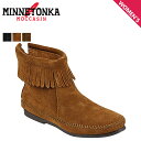 MINNETONKA ミネトンカ ブーツ バック ジッパー ブーツ ハードソール BACK ZIPPER BOOTS HARDSOLE レディース