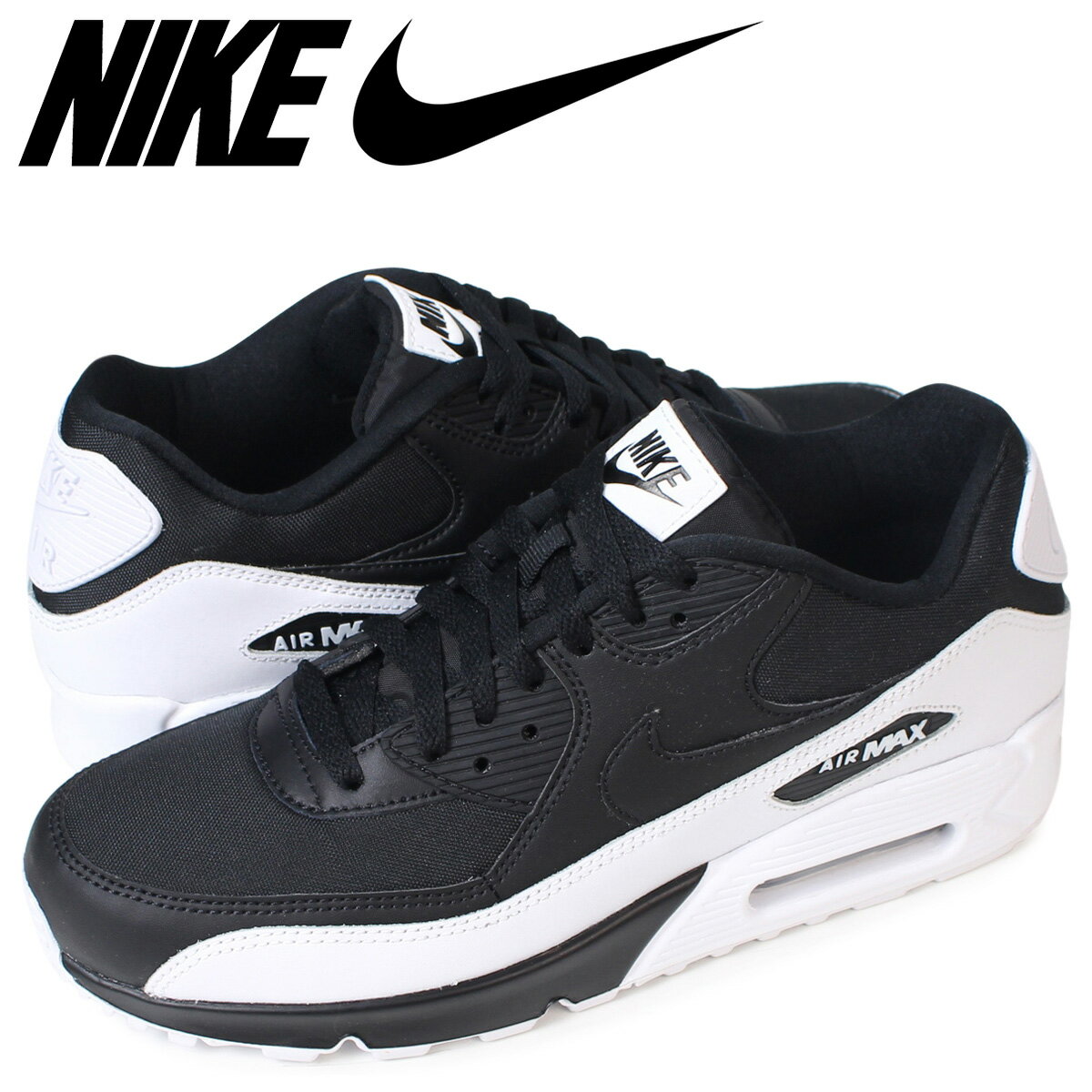 iCL NIKE GA}bNX90 GbZV Xj[J[ AIR MAX 90 ESSENTIAL 537384-082 Y C ubN [9/16 V]