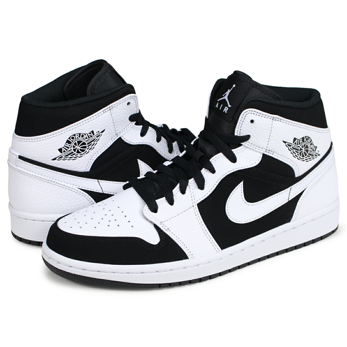 NIKE AIR JORDAN 1 MID ʥ 硼1 ˡ  554724-113 ۥ磻 [9/25 ]