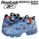 Reebok リーボック インスタ ポンプフューリー スニーカー INSTAPUMP FURY TECH V63047 メンズ レディース 靴 ブルー