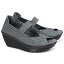SKECHERS PARALLEL MIDSUMMER'S WEAVE スケッチャーズ パラレル レディース サンダル 厚底 38522 グレー