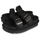 Dr.Martens MYLES HARDWARE ドクターマーチン サンダル スライドサンダル マイルズ メンズ レディース 厚底 ブラック 黒 R25447001