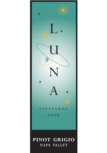 ■ルナヴィンヤーズ　ピノグリージョ[2009]　LUNA VINEYARDS Pinot Grigio[2009]【出荷：7〜10日後】