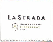 ■フロム ラ ストラーダ　シャルドネ[2007] Fromm La Strada chardonnay[2007]【出荷：7〜10日後】