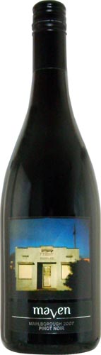 ■メイヴェン　マルボロ　ピノノワール[2008]【V2753】 Maven Marlborough Pinot Noir[2008]【出荷：7〜10日後】